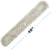 Alpine Industries 48in Cotton Floor Dust/Dry Mop Set, PK2 ALP434-48-2pk